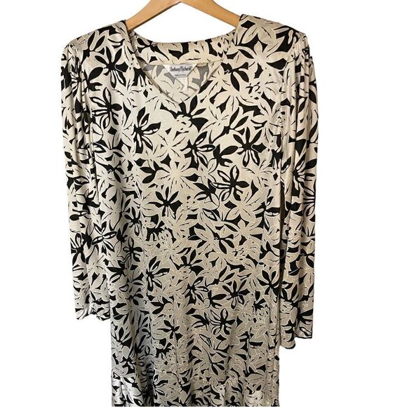 Vintage Floral Dress, size 16 - Picture 2 of 4